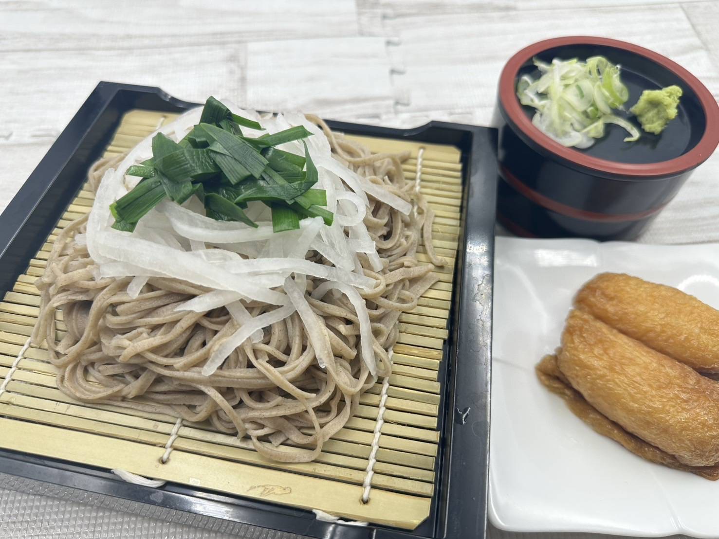 大根にら蕎麦